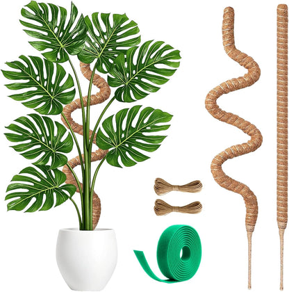 2 Pack Moss Pole for Plants (Moss Pole 48")