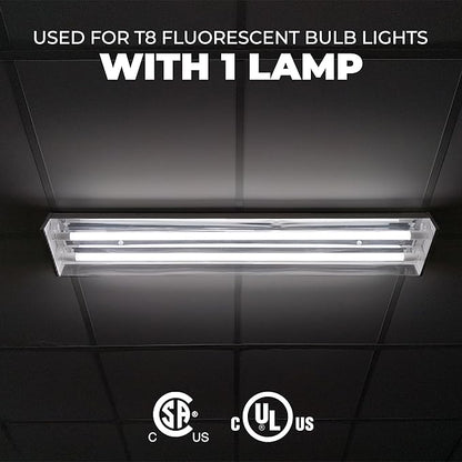 OHLECTRIC Replacement for ICN1P32-SC 1 Lamp - T8 Fluorescent Ballast, Electronic Ballast