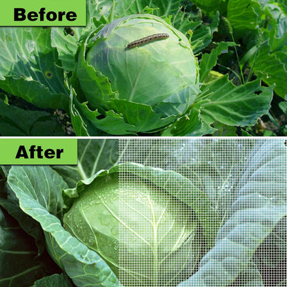 Garden Netting for Raised Bed 10'x 26', Mesh Netting Plant Covers, Bird Netting for Garden Protection, Plant Net Barrier, Screen for Row Cover, Vegetables, Fruits, Flowers