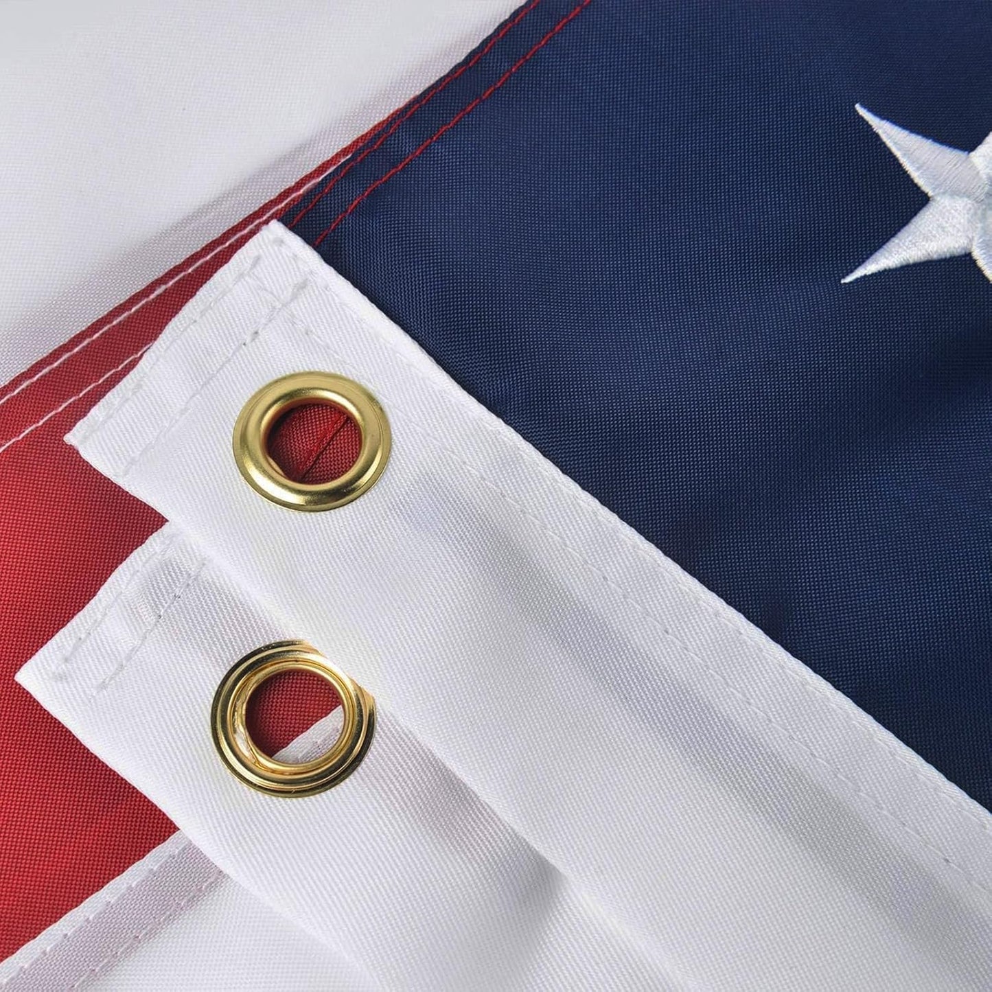 American Flags for Outside 6x10 Ft, Large US USA Flag with Vivid Color, Heavy Duty Material, Brass Grommets, Embroidered Stars, Perfect for Outdoor Use