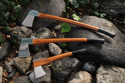 1844 Helko Werk Germany Vario Heavy Universal Axe - German Made Heavy Duty Large Felling Axe and Cutting Axe - Head 5.5 lbs, Handle 36 in. (Heavy Universal) #10055