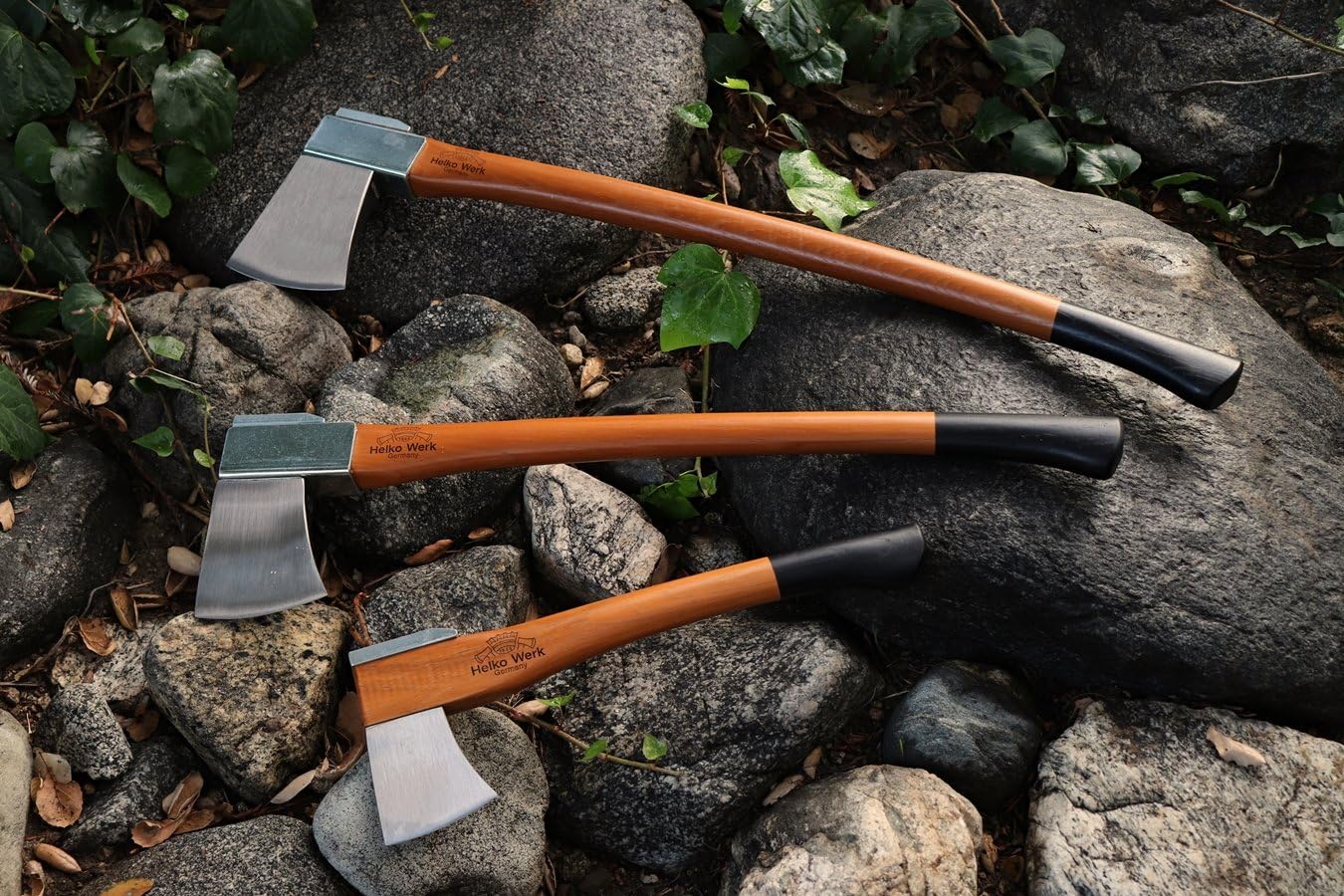1844 Helko Werk Germany Vario Universal Hatchet - German Made Small Axe Hatchet and Pack Axe for Cutting Wood and Splitting Wood - Head 2 lbs, Handle 18 in. (Universal Hatchet) #10051