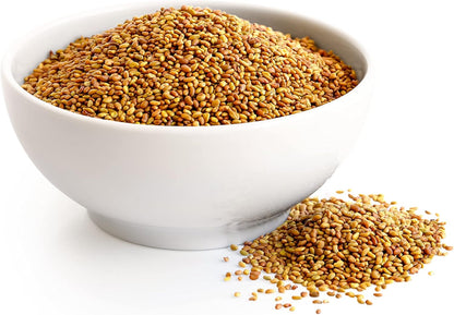 Food to Live Organic Alfalfa Seeds for Sprouting, 1 Pound - Non-GMO, Edible Seeds, Pure, Vegan, Kosher, Bulk. Rich in Vitamin K & C. High Germitation Rate. Grow Sprouts & Microgreens for Salads, Rolls