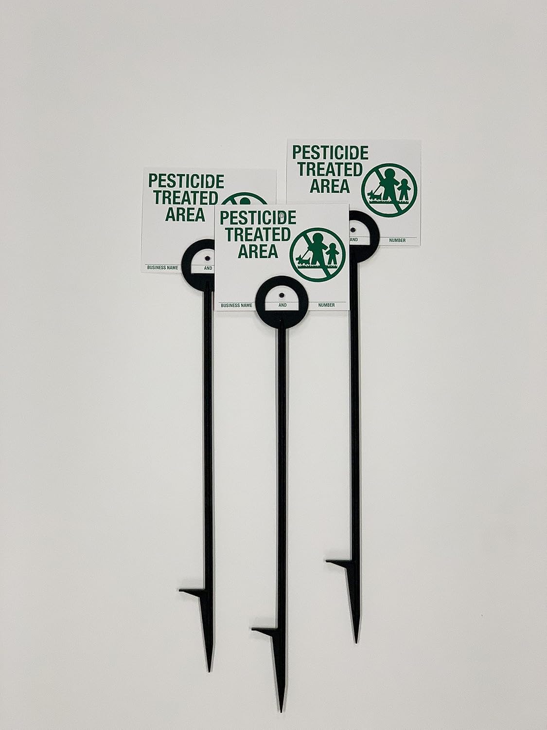 Lawn Treatment Application Stakes & NEW JERSEY Signs (Premium Style Stakes / 1,000 pc. Pack)