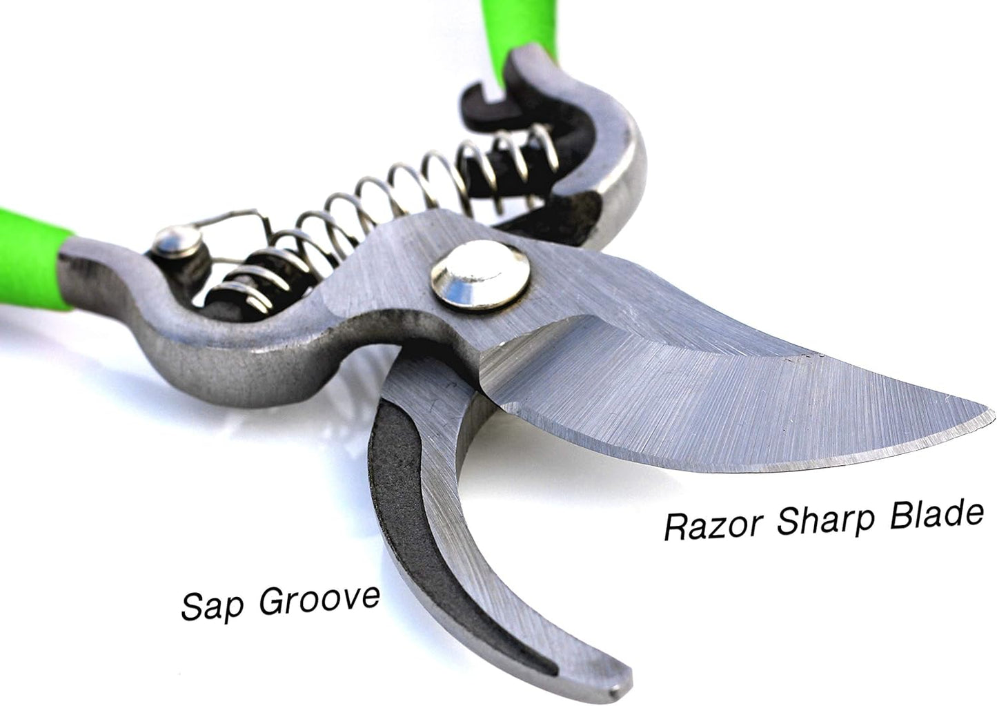 Garden Guru Classic Bypass Pruning Shears Clippers – Heavy Duty Forged Steel Pruners – Non Slip Comfort Grips – Cuts up to 1” Diameter – Professional Bypass Pruners for Gardening - 1 Case (60 Pcs)