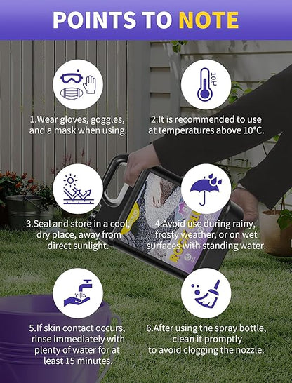 ISTOYO Rock Glue 5L for Landscaping, Pet & Plant Safe, Non-Toxic Mulch Glue, Easy Spray Use, Locks Mulch, Pea Gravel, Stones, Straw & Wood Chips for Paths, Patios & Gardens