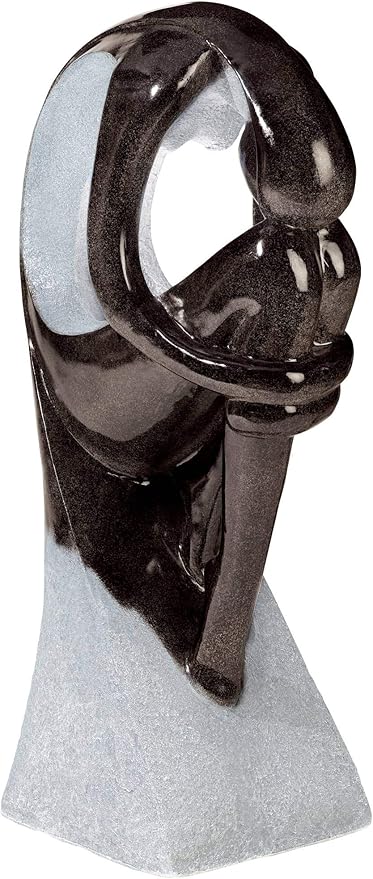 Graceful Form 43" High Large Modern Zen Indoor Outdoor Decor Resin Floor Fountain with Light LED Tall Standing Water Feature for Outside Garden Patio Yard Backyard Porch Deck - John Timberland