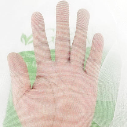 8x50Ft Mosquito Bug Insect Bird Fine Mesh Net Barrier Hunting Blind Garden Screen Netting for Protect Your Plant Fruits Flower