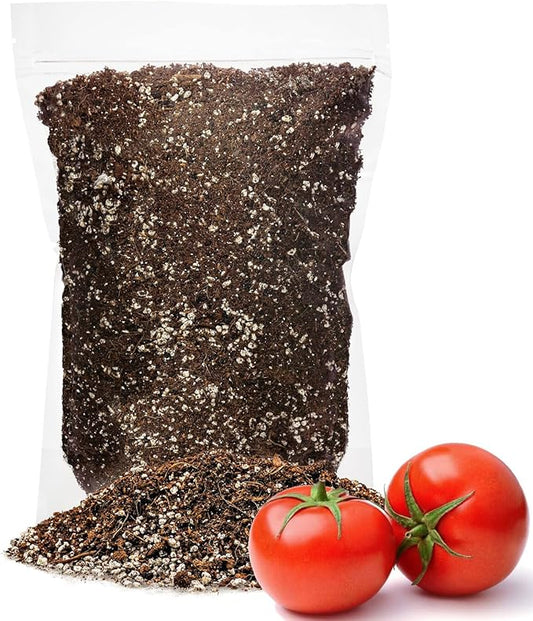 Premium Organic Potting Soil for Tomatoes - (2 Quart Bag)