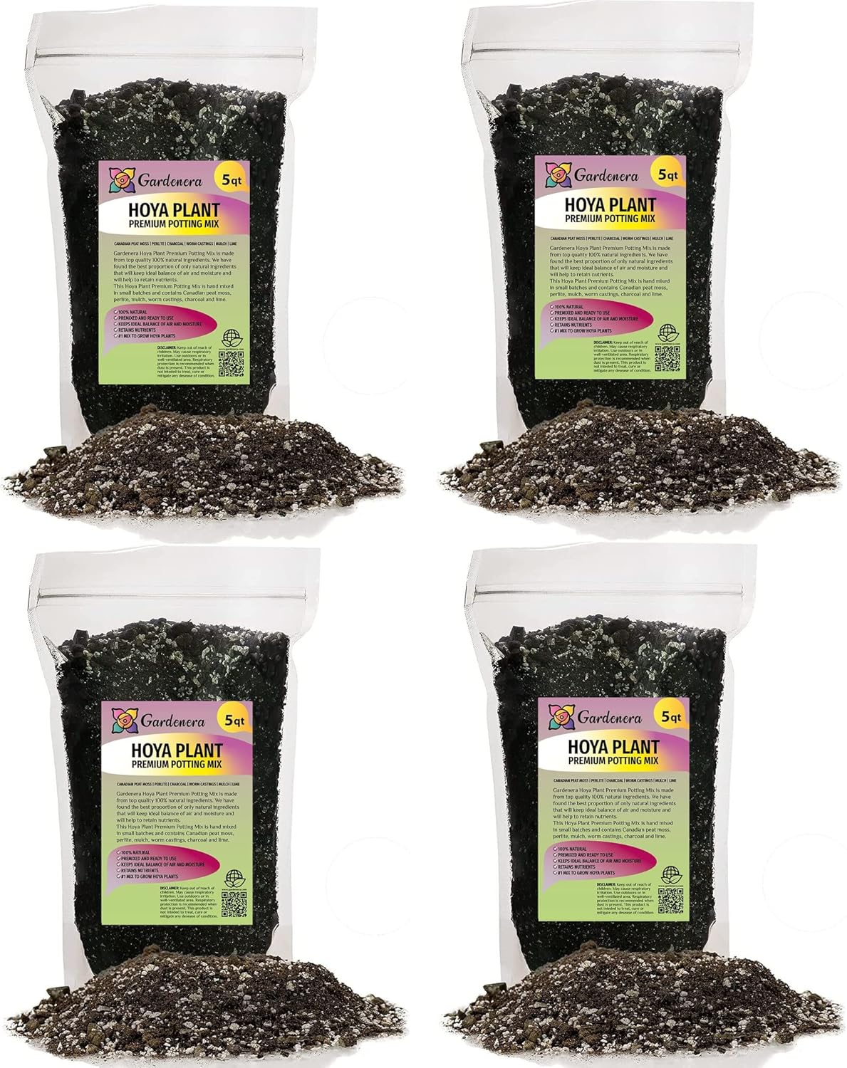 Gardenera Hoya Plant Premium Potting Mix - 20 Quart - Optimal Balance for Thriving Hoyas: Air, Moisture, and Nutrient Retention