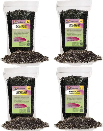 Gardenera Hoya Plant Premium Potting Mix - 20 Quart - Optimal Balance for Thriving Hoyas: Air, Moisture, and Nutrient Retention