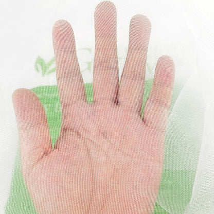 5x10Ft Mosquito Bug Insect Bird Fine Mesh Net Barrier Hunting Blind Garden Screen Netting for Protect Your Plant Fruits Flower