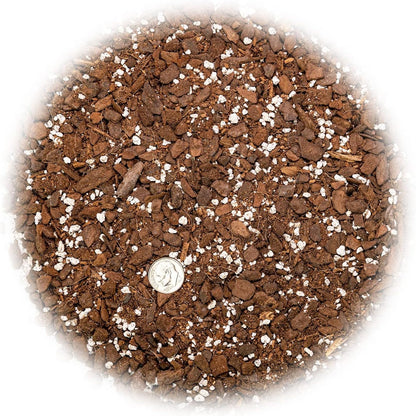 Premium Monstera Soil Mix by Gardenera - Perfect Drainage and Moisture Retention for Swiss Cheese Plant (4 Quart)