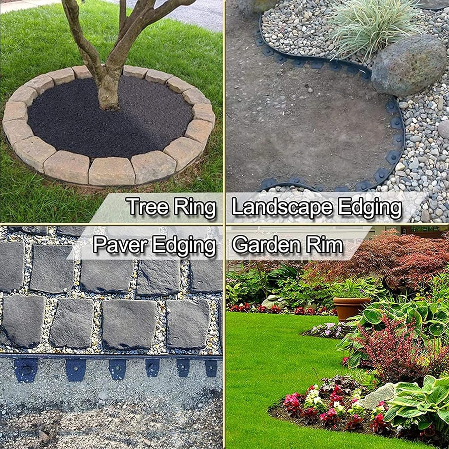 12 Inch Ground Stakes, Spiral Metal Landscapes Edging Spikes, 0.75 Inch Extra Large Top, for Paver Edging, Weed Barriers,Anchoring, Anchoring Spikes, Bright Spike Timber Nail, Etc (25)