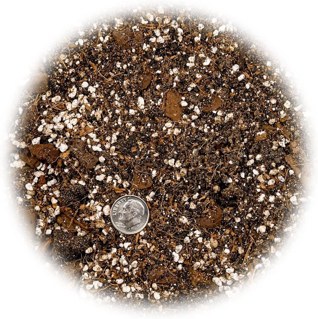 GARDENERA Premium Spider Plant Potting Soil Mix - (4 Quart Bag)