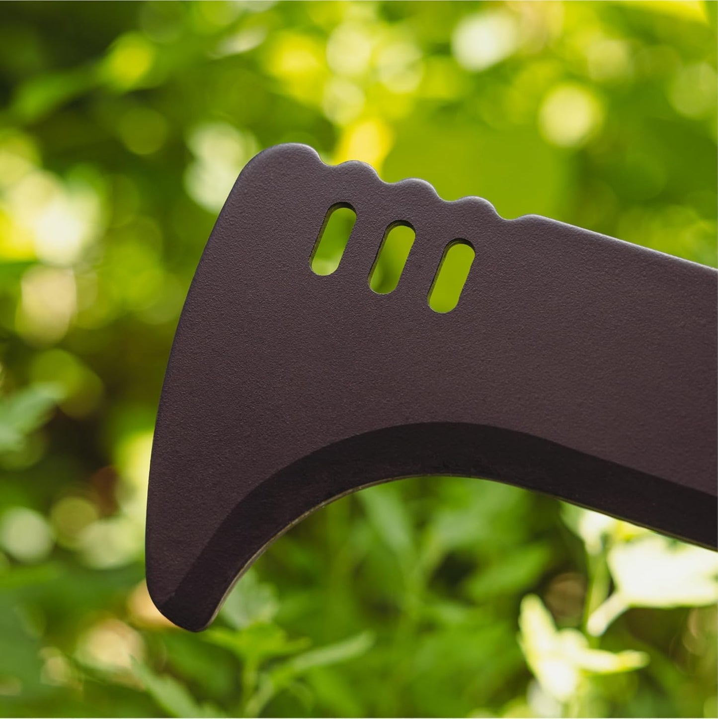 Woodland Tools Super Duty Brush Axe – 9 Inch Curved Blade with Triple Pinned Full Tang, Long Handle, Batoning Spine, and Ballistic Nylon Sheath – Manual Tool for Brush Clearing and Trail Work