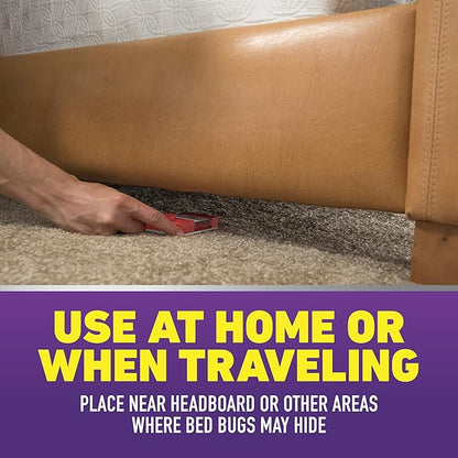 Ortho Home Defense Max Bed Bug Trap, Detect Bed Bugs in Homes and While Traveling, 2 Traps in Each Package