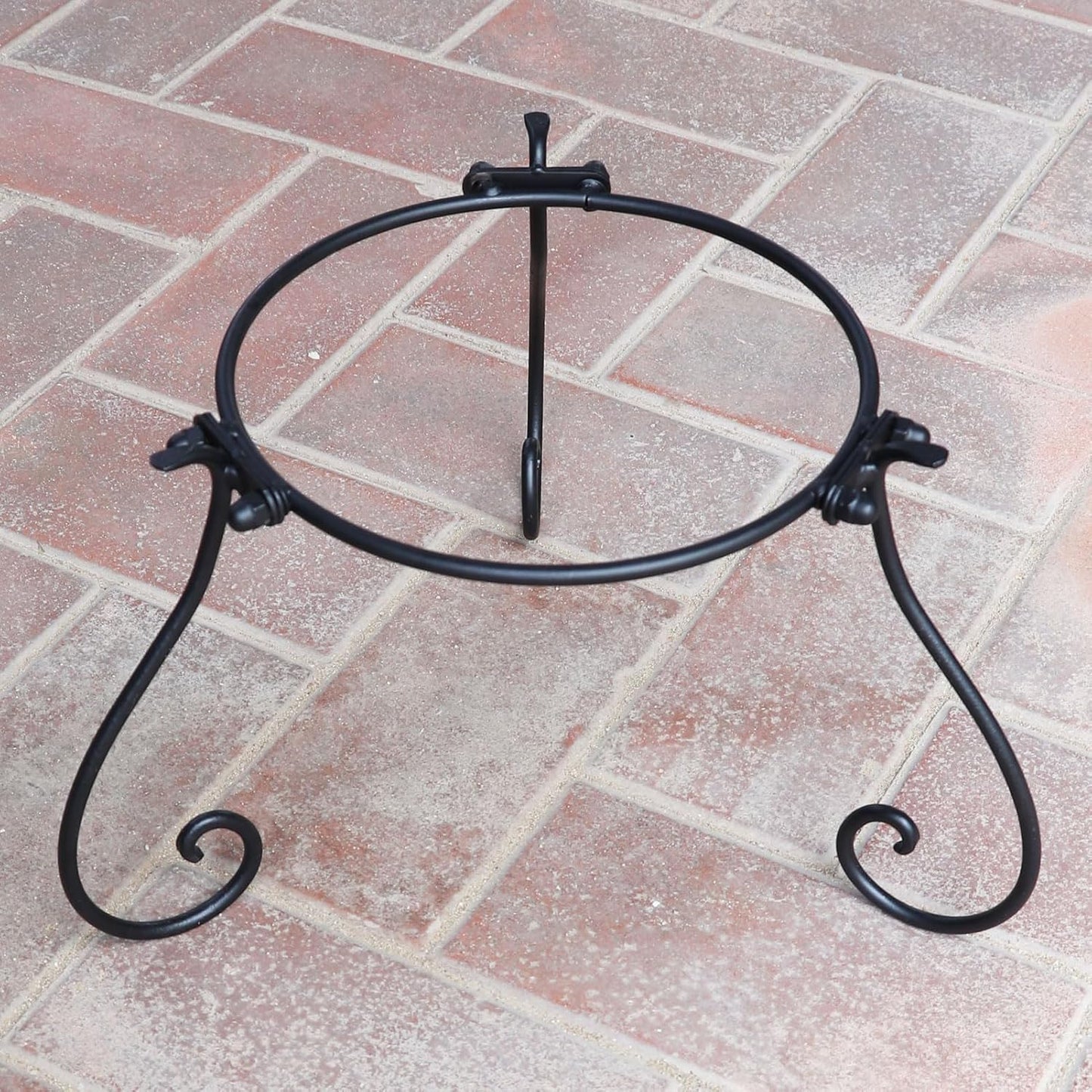 7.5" H Short Multi-Purpose Metal Bird Bath Stand Flower Pot Stand Plant Stand, Suitable for Home Garden Indoor and Outdoor Bird Bath Stands.