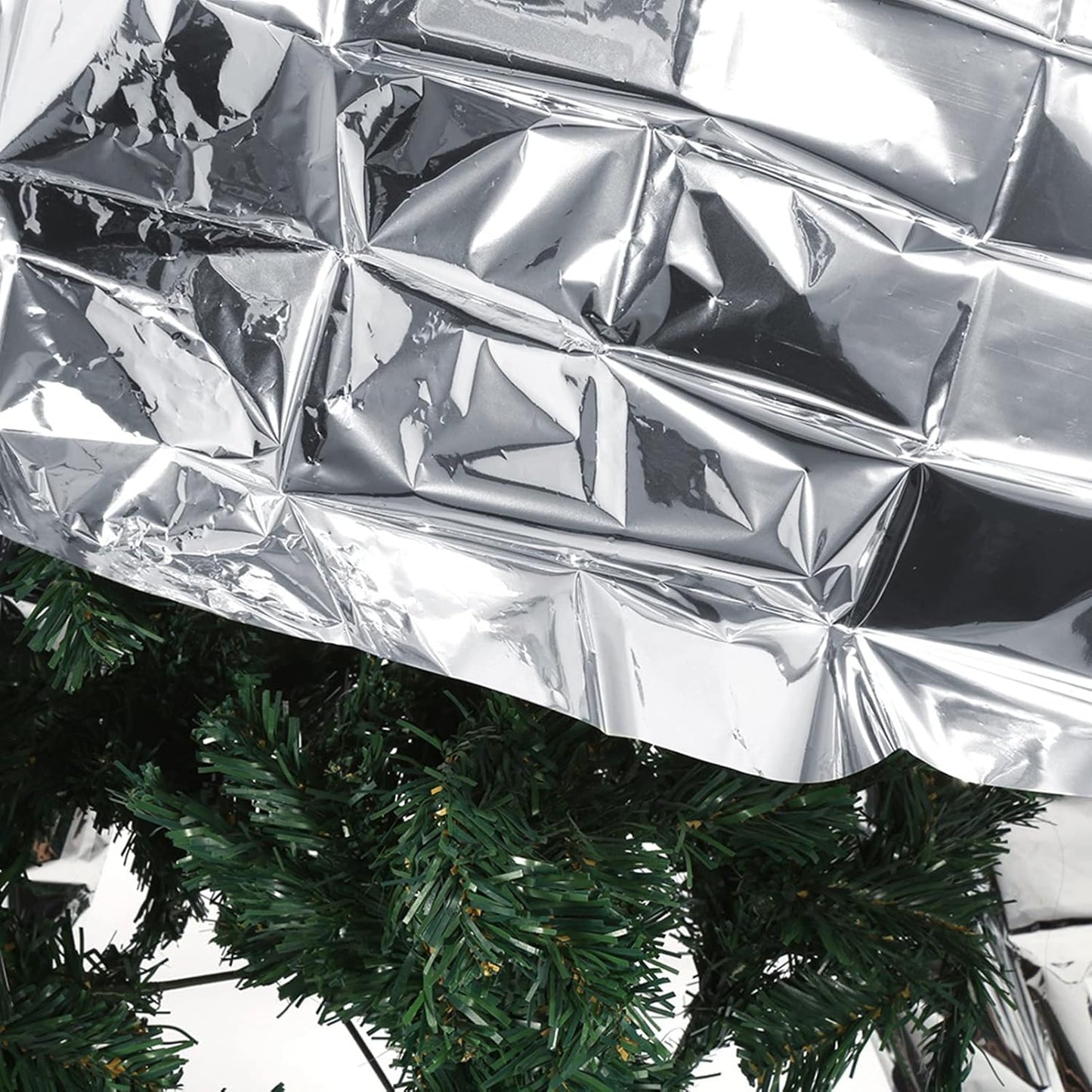 Mylar Sheet,6Pcs High Silver Reflective Mylar Film for Plant Growth | First Aid | Outdoor Survival Mylar Blanket Environmentally-Friendly Mylar Film Foil Sheet for Greenhouse 82.68 x 47.24in