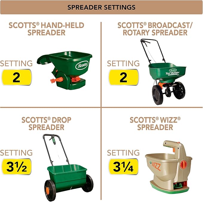 Scotts Turf Builder Clover Lawn, Greener Lawn with Less Maintenance, 2 lbs.