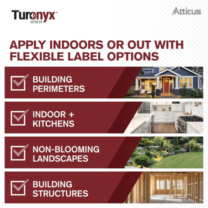 Atticus Turonyx Ultra FX Insecticide (8 mL) – Compare to Leading Brand – Pest Control for Indoor and Outdoor Use – Ants, Beetles, Roaches, Spiders, Fleas, Flies, Ticks