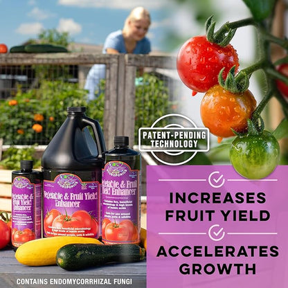 Microbe Life Hydroponics ML21345 Vegetable & Fruit Yield Enhancer, 16 oz