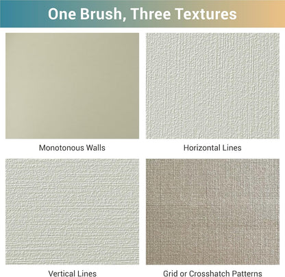 Wallpaper Brush Handle Trowel Hand Finish Concrete Trowel with Comfort Handle for Texturing Concrete in Curbs, Gutters and Other Hard to Reach Areas(WT402C)