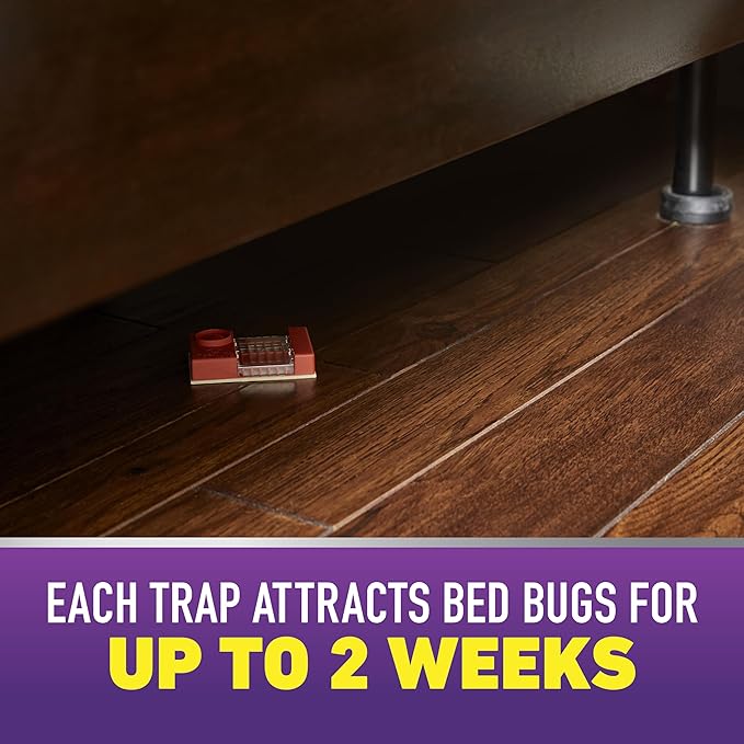 Ortho Home Defense Max Bed Bug Trap, Detect Bed Bugs in Homes and While Traveling, 2 Traps in Each Package