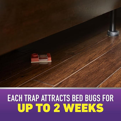 Ortho Home Defense Max Bed Bug Trap, Detect Bed Bugs in Homes and While Traveling, 2 Traps in Each Package