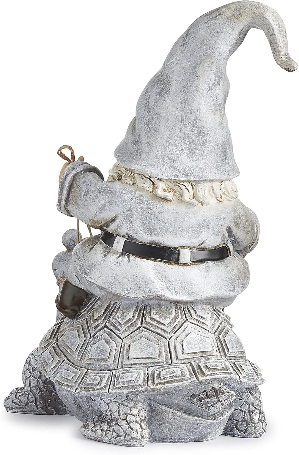 Roman Giftware Inc., Garden Collection, Gnome Riding Turtle Statue, 11.5" H, Decorative, Garden Gift, Home Outdoor Decor