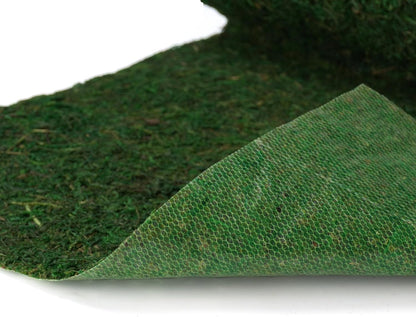 Byher Dried Moss Table Runner for Party Garden Decoration , Dark Green (30cm X 92cm ( 12" x 36" ))