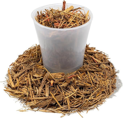 Premium Eucalyptus Mulch by Gardenera - Beautify Your Garden and Promote Sustainable Landscaping - 5 QUARTS