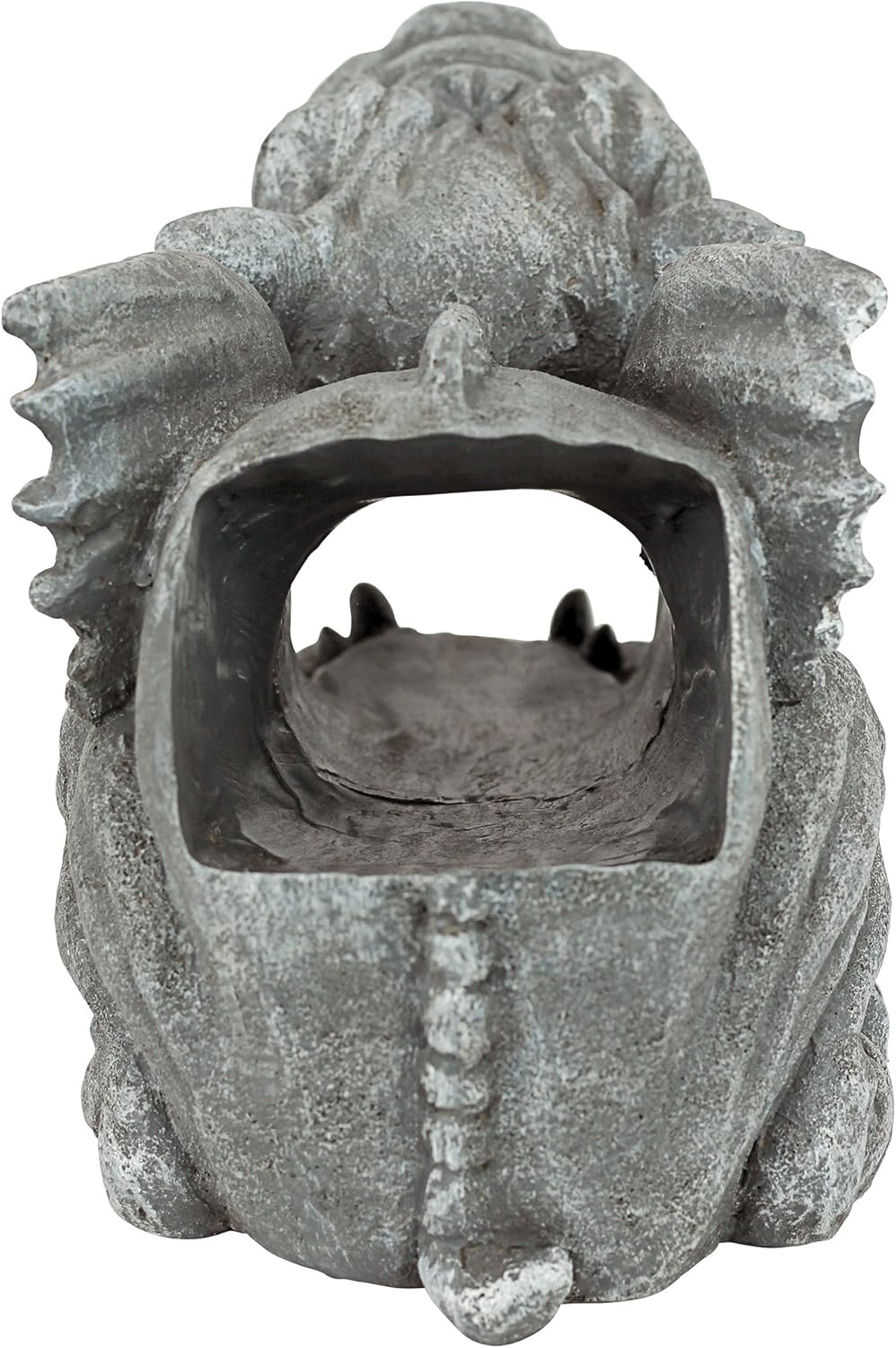 Design Toscano Roland the Gothic Gargoyle Gutter Guardian Rain Downspout Extension Outdoor Statue, 10 Inch Long, Cast Stone Resin, Grey Stone Finish