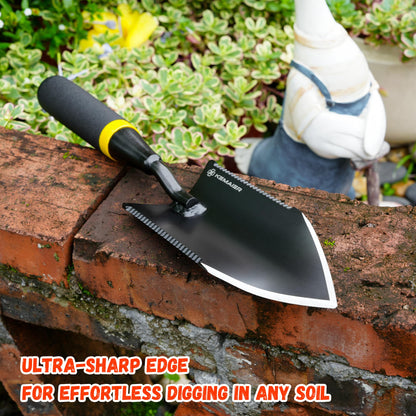Kemaier Heavy Duty Garden Trowel, Hand Shovel Digging Tool