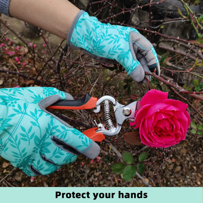 KLDOLLAR Gardening Gloves for Women, Thorn Proof Garden Gloves Yard Glove