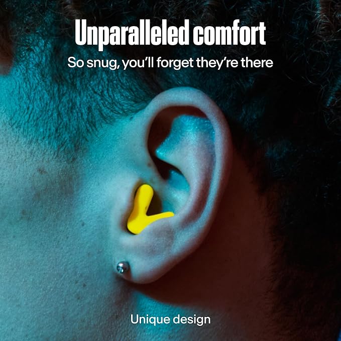 Alpine Tune Earplugs, Concert Ear Plugs for Noise Reduction, High Fidelity Music Quality, 19dB
