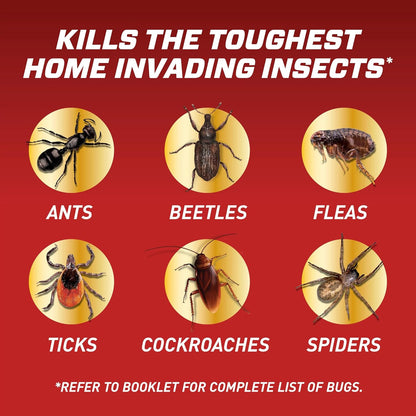 Ortho Home Defense Insect Killer for Indoor and Perimeter Refill2, Controls Ants, Roaches, Spiders and More, 1 gal
