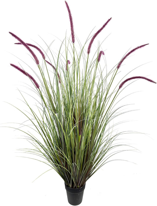 Artificial Plant 47in(1pack) Tall Artificial Grass Plant,Faux Plants Indoor Home Decorative