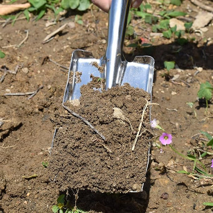 Garden Trowel Stainless Steel Hand Shovel, Small Shovels for Gardening, Gardening Hand Spade Tool for Planting, Transplanting, Weeding, Digging