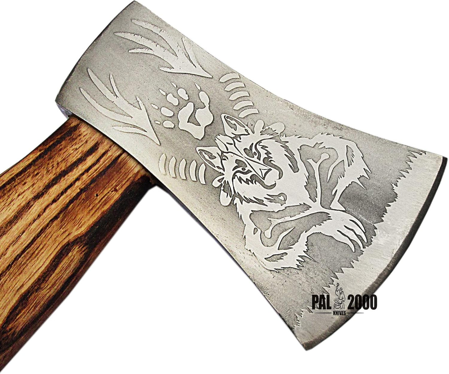Splitting Axe Camping Chopping Hatchet Viking Tomahawk Battle Hunting Outdoor Solid Wood Handle 9912