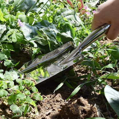 Garden Trowel Stainless Steel Hand Shovel, Small Shovels for Gardening, Gardening Hand Spade Tool for Planting, Transplanting, Weeding, Digging