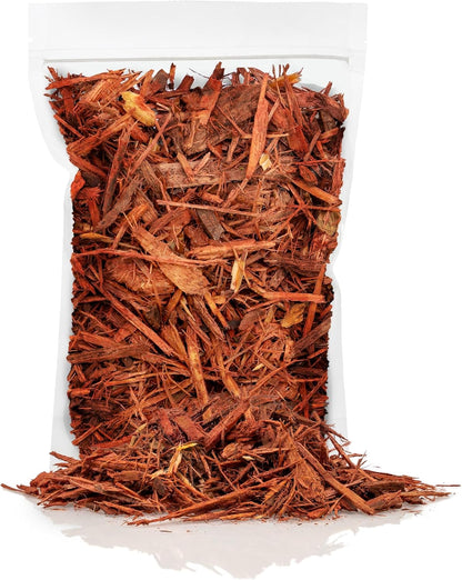Gardenera Organic Red Mulch - Provide Natural Nutrients for Strong and Resilient Plants - 20 QUARTS