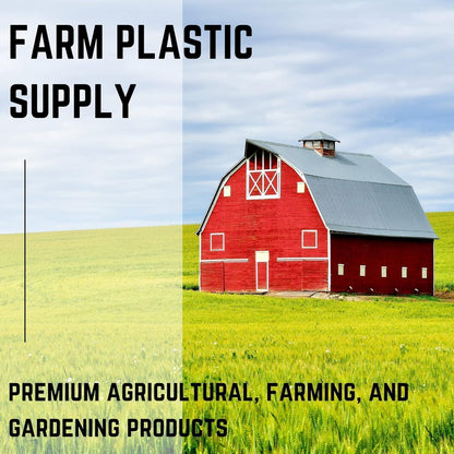 Farm Plastic Supply - Crawl Space Vapor Barrier - 10 Mil - Black Vapor Barrier, Thick Plastic Sheeting, Heavy Duty Polyethylene Film, Drop Cloth Covering for Crawlspace, Basement (10' x 100')