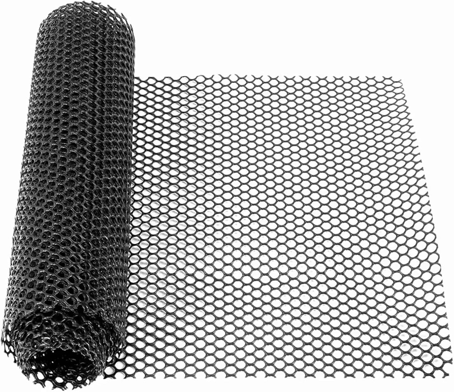 Plastic Wire Mesh Fence, Black Safety Fence Balcony Protection Net 39.3 Inch X 32.8FT Poultry Fence Roll for Garden Chicken Rabbit Construction Barrier(Size:1x30M - Mesh 1.8cm)