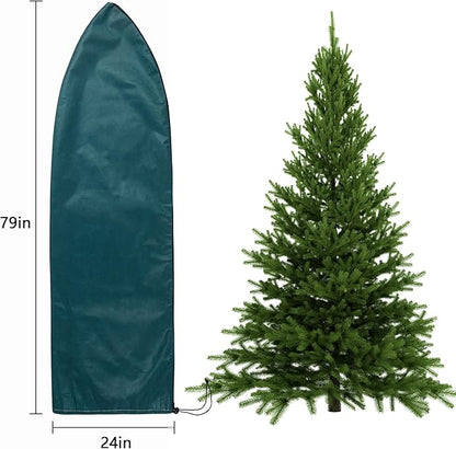 EBaokuup Zip A Tree Plant Covers Freeze Protection,79" H x 24" W Frost Blankets for Outdoor Plants,Warm Plant Protection Cover Bags for Cedars, Juniper, Cypress Trees (Medium)