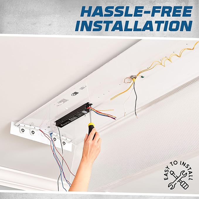 OHLECTRIC Replacement for Keystone KTEB-432-UV-IS-N-P 4 Lamp T8 Electronic Fluorescent Ballast with Normal Light Output | 120-277V Input with Instant Start Operation | 0.88 Ballast Factor, UL-Approved