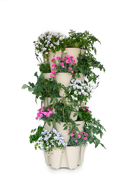 Greenstalk Patented Large 5 Tier Vertical Garden Planter with Patented Internal Watering System