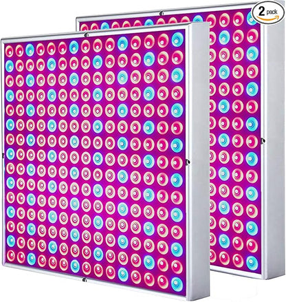 Diboys LED Grow Lights, 75W Growing Lamp Bulbs for Indoor Plants, Red Blue Full Spectrum Plant Light for Seedling, Gardening, Hydroponics, Greenhouse