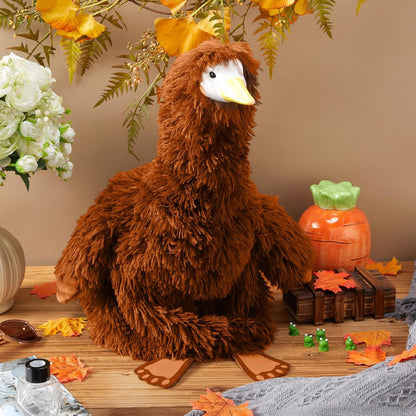 Vinsot Halloween Outdoor Porch Geese Outfit, 23" Patio Yard Porch Desk Goose Coat, Lawn Goose Accessories
