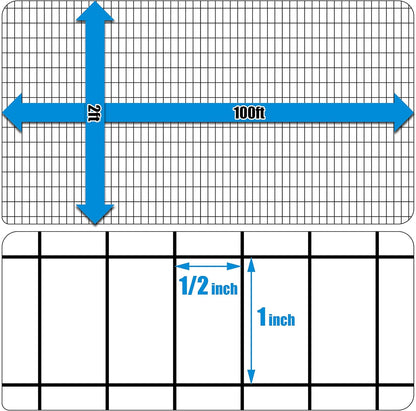 Fencer Wire 16 Gauge Black Vinyl Coated Welded Wire Mesh Size 0.5 inch by 1 inch (2 ft. x 100 ft.)